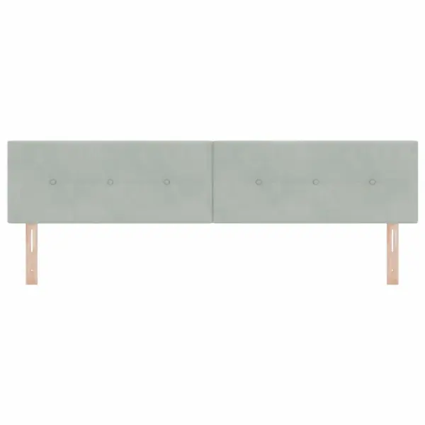 Helehall LED-voodi peats RGB ribavalgustusega, 200 cm, polüster – 5