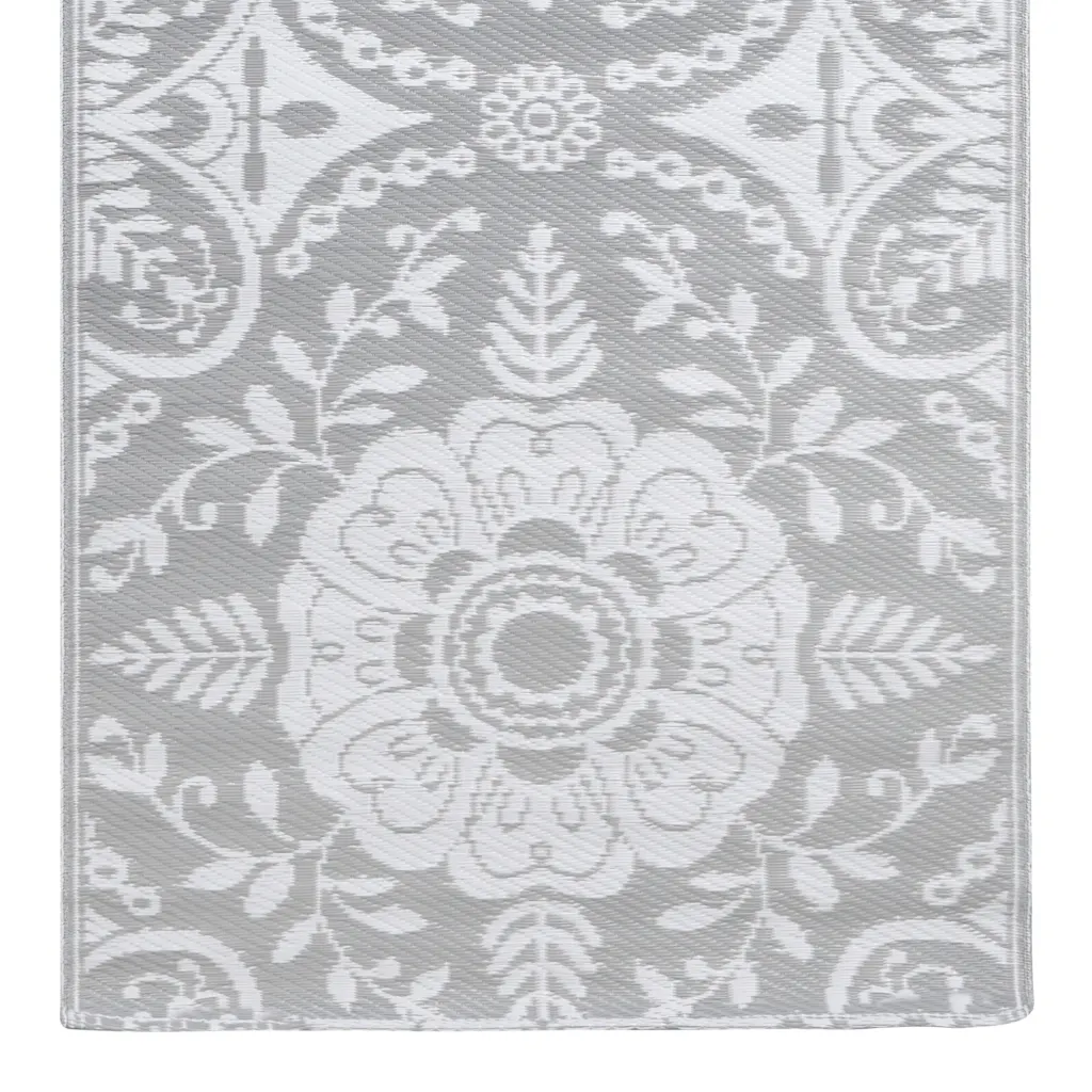 Helehall õuevaip ARAKIL jacquard mustriga, 80 x 150 cm, PP