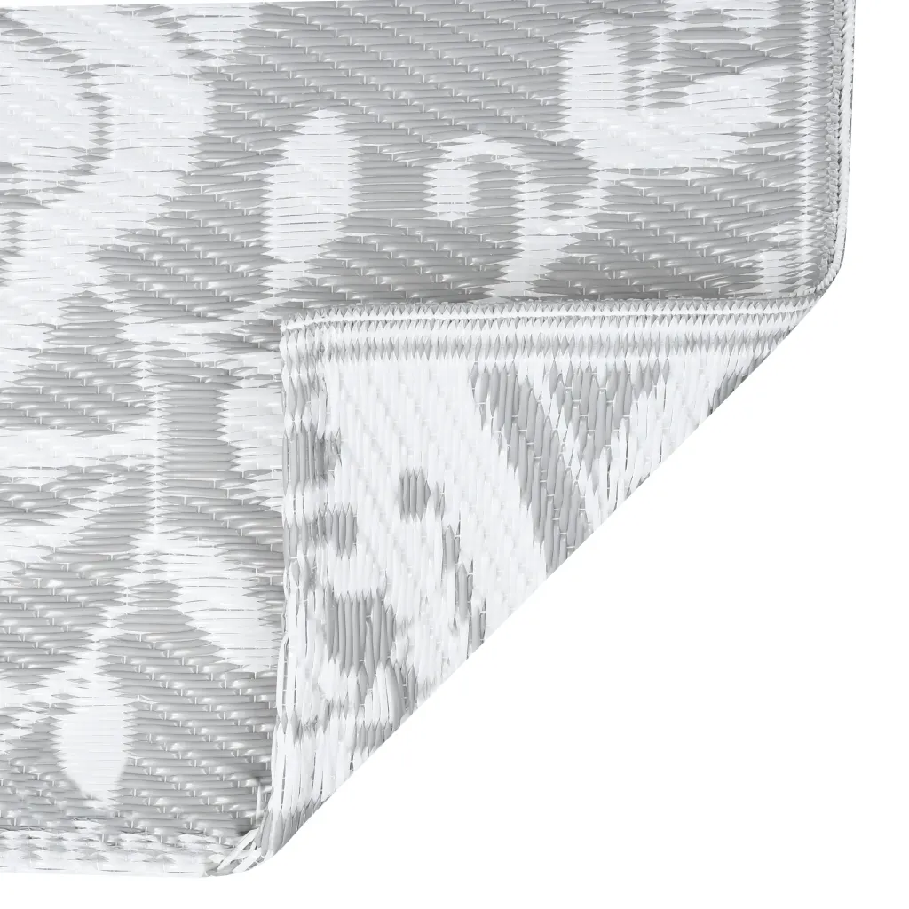 Helehall õuevaip ARAKIL jacquard mustriga, 80 x 150 cm, PP