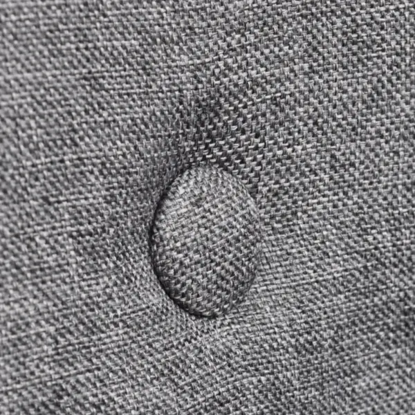 Helehallid käetugedega söögitoolid, 4 tk, polüesterkangas ja tammepuidust jalad – 5