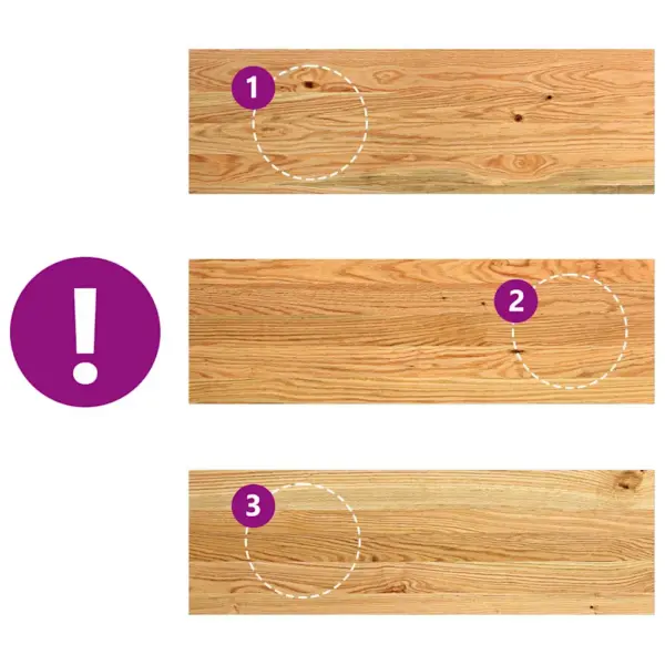 Helepruunid tammepuidust trepiastmed, 20 tk, 80 x 25 x 2 cm – 7