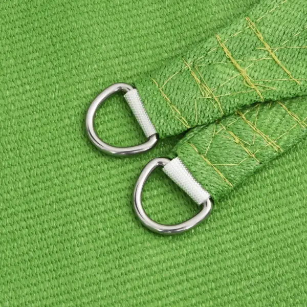 Kandiline HDPE päikesepuri, heleroheline, 3 x 3 m, 160 g/m² – 6