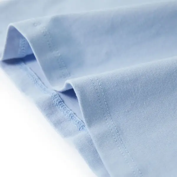 Helesinine laste T-särk lühikeste varrukatega, lets have a party today trükiga, suurus 92 – 6