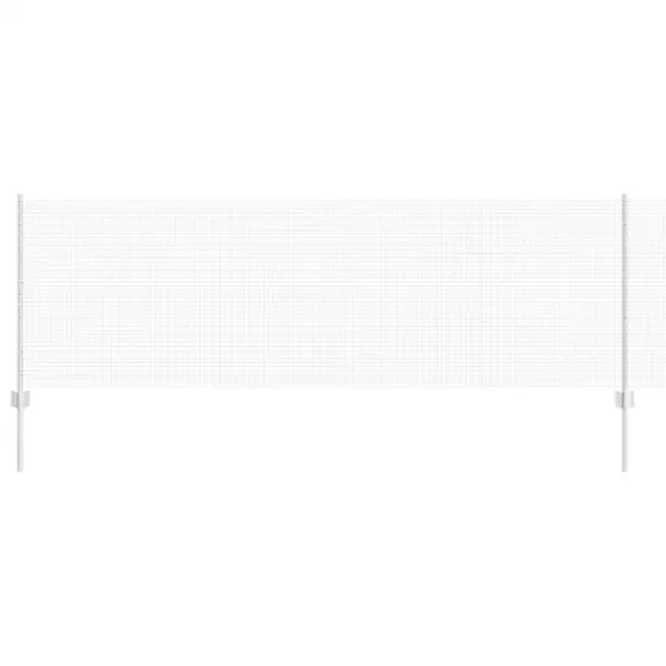 Hõbedane terasaiavõrgu komplekt postidega, 0,8 x 100 m – 2