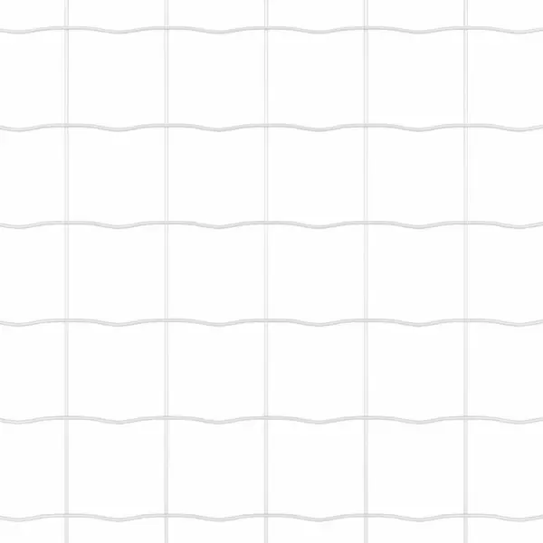 Võrkaiakomplekt postidega, hõbedane teras ja PVC, 10 x 1 m – 9