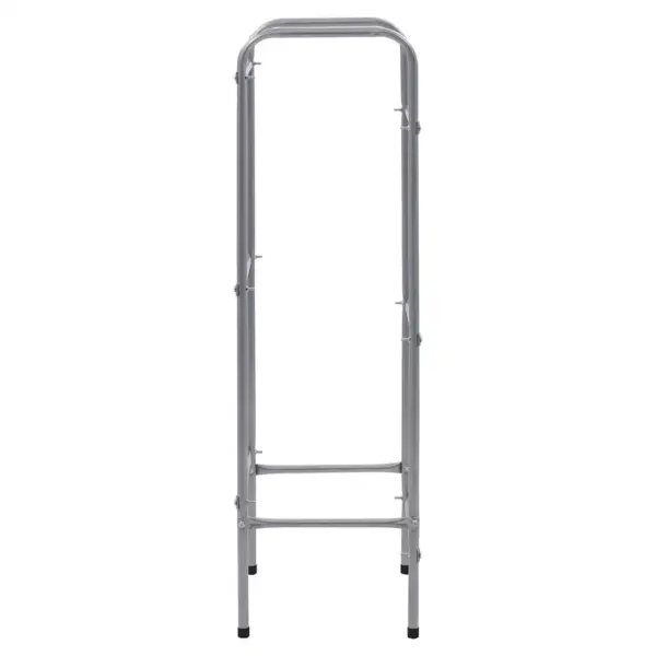 Kaldus hoiuriiul 3 kastile, hõbedane pulbervärvitud teras, 50 x 33 x 116 cm – 4