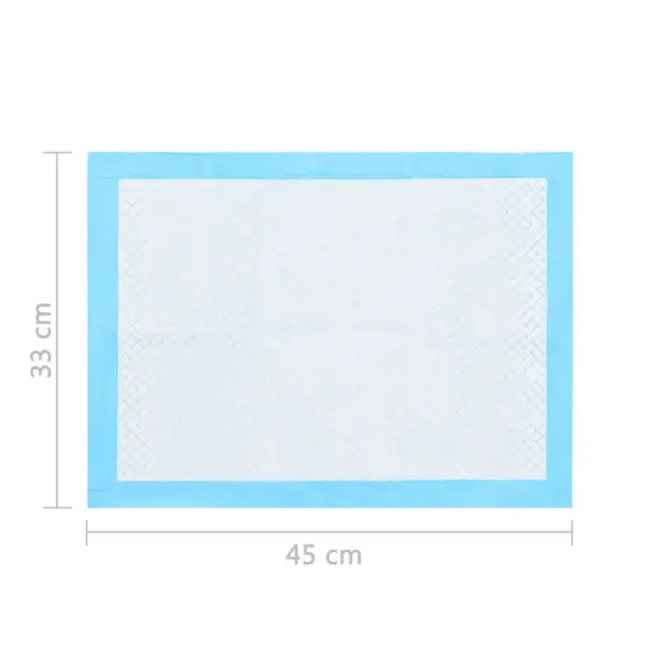 Imavad kutsika treeninglinad, 100 tk, 45 x 33 cm, sinine ja valge – 9