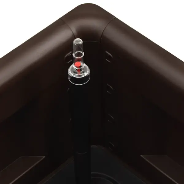 Isekastmisega taimelava tasemeindikaatoriga, helepruun, 100 x 43 x 33 cm, 90 l – 5