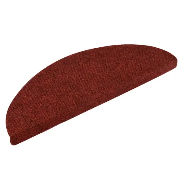 Isekleepuvad poolringikujulised trepimatid, 10 tk, bordoopunased, 56 x 17 cm – 2