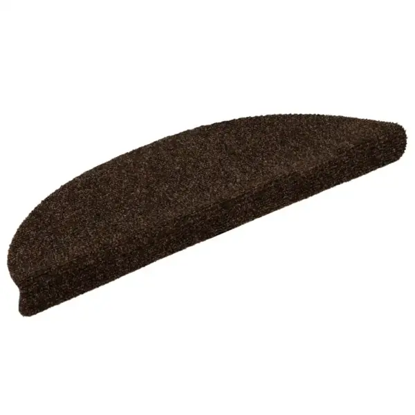 Isekleepuvad poolringikujulised trepimatid, pruun, 10 tk, 56 x 17 x 3 cm – 2