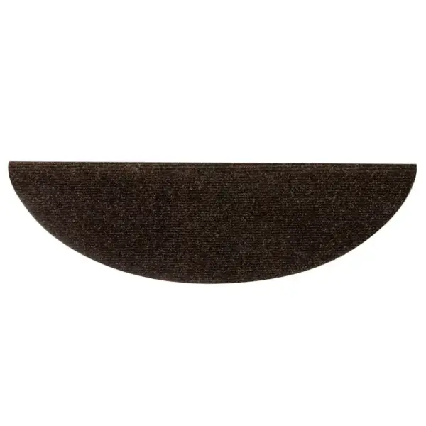 Isekleepuvad poolringikujulised trepimatid, pruun, 10 tk, 56 x 17 x 3 cm – 4