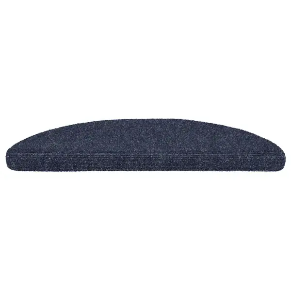 Isekleepuvad poolringikujulised trepimatid, sinised, 15 tk, 56 x 17 x 3 cm – 3