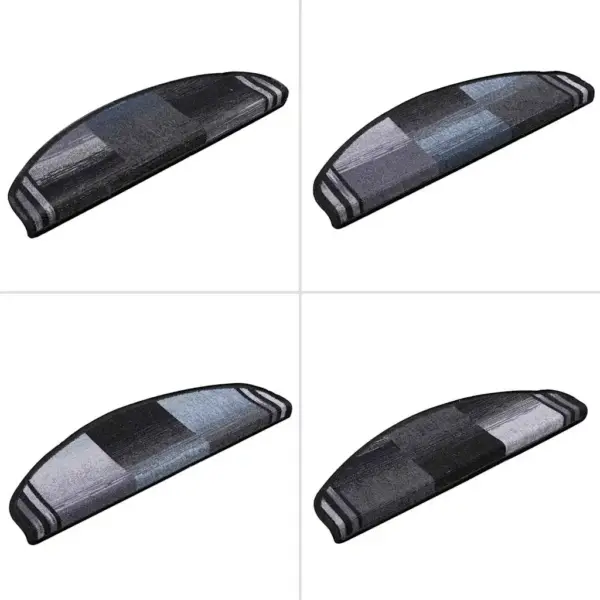 Isekleepuvad trepimatid kahepoolse teibiga, 15 tk, must ja hall, 65 x 21 x 4 cm – 7