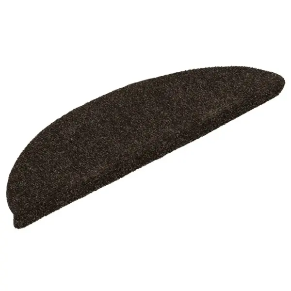 Isekleepuvad poolringikujulised trepimatid, 5 tk, tumepruun, 56 x 17 x 3 cm – 3