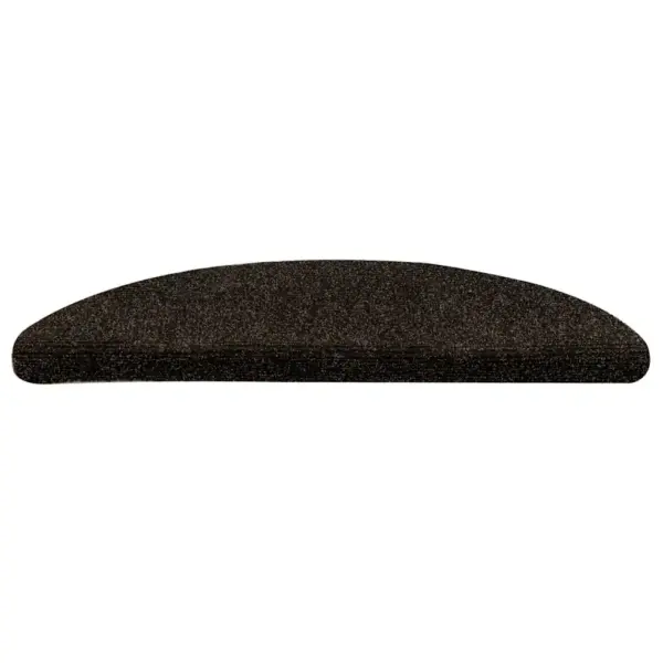 Isekleepuvad poolringikujulised trepimatid, 5 tk, tumepruun, 56 x 17 x 3 cm – 4