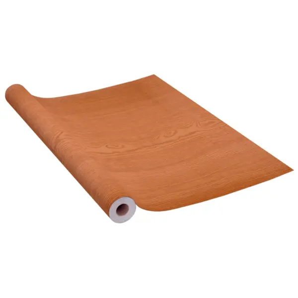 Iseliimuv mööblikile puidumustriga, hele tamm, PVC, 500 x 90 cm – 2