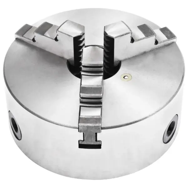 Isetsentreeruv 3-haaratsiline treipingi padrun 160 mm, HT300 teras, hõbedane-must – 3