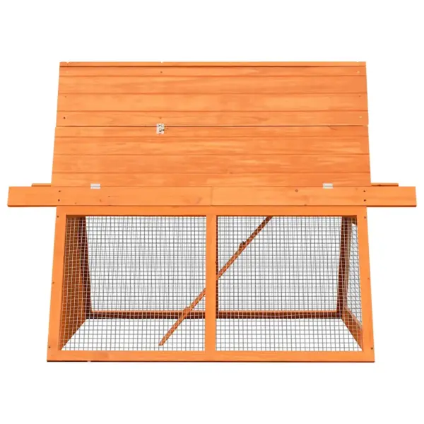 Jänesepuur õue, männi- ja kuusepuidust, pruun, 152 x 128 x 108 cm – 5