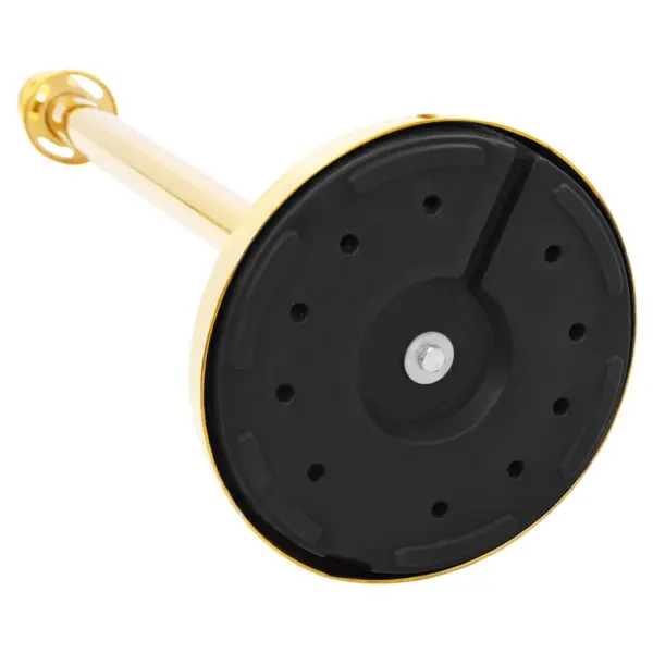 Järjekorrapiirde komplekt 2 postiga, kuldne roostevaba teras, punane sametköis 150 cm – 6