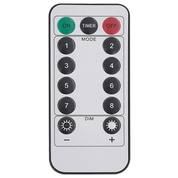 Tähesära jõulutuled 140 LEDiga, 8 tk, soe valge, vasktraat, IP44 – 9