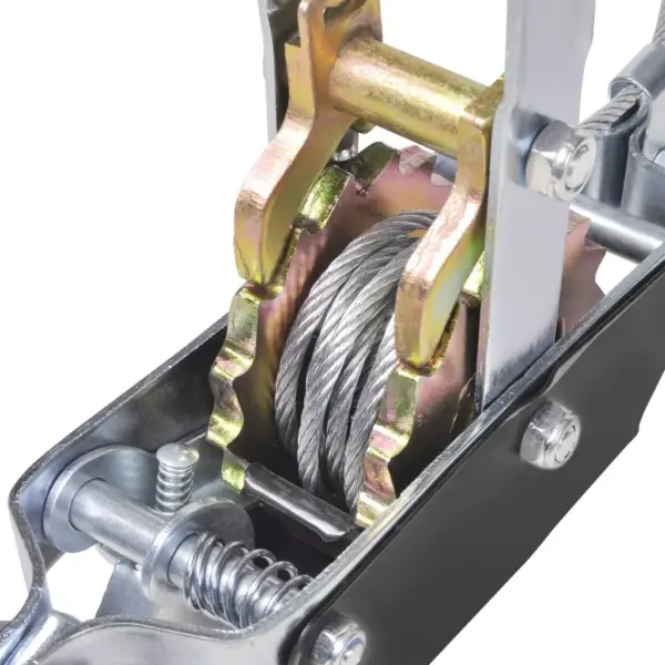 Kaablitõmmits 1000 kg käsitsi, 2 m kaabel ja kaks konksu – 3