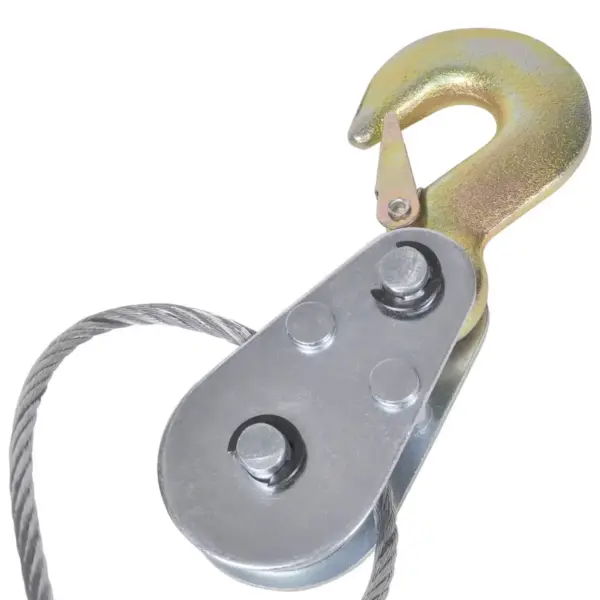 Kaablitõmmits 1000 kg käsitsi, 2 m kaabel ja kaks konksu – 5