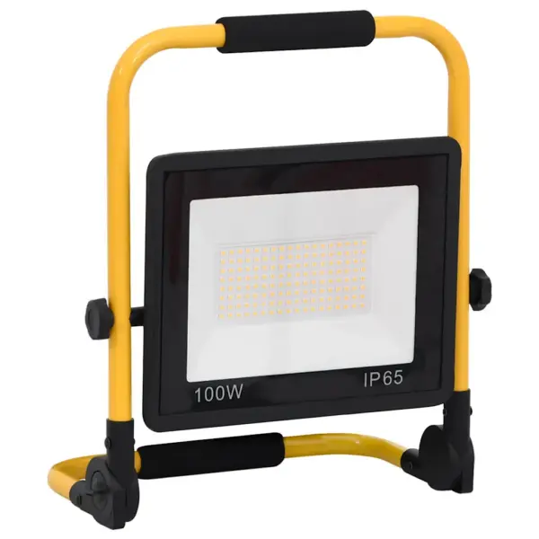 Käepidemega LED-prožektor, külm valge 6000 K, 100 W, 7000 lm – 4