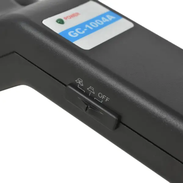 Käeshoitav metallidetektor turvakontrolliks, must, reguleeritava tundlikkusega – 5