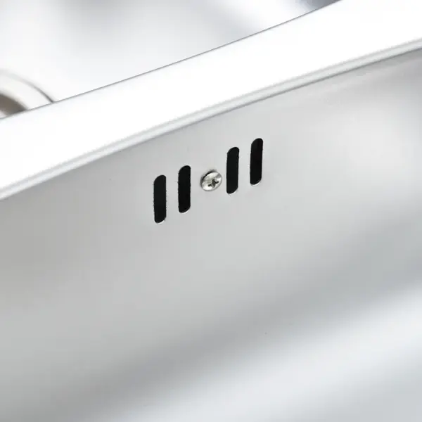 Kahekordne köögivalamu kuivamisaluse, sõela ja haisulukuga, roostevaba teras, 120 x 50 cm, hõbedane – 7