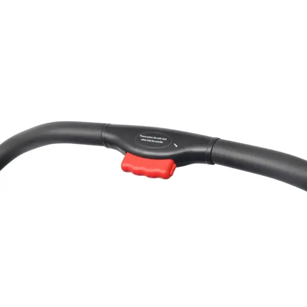 Kokkupandav kaksikute jalutuskäru terasraamiga, punane ja must, 80 x 96 x 104 cm – 13