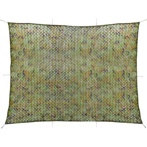 Kamuflaaž-peitevõrk hoiukotiga, roheline kaitsevärv, 3 x 4 m, polüester oxford