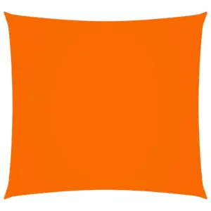 Veekindel kandiline päikesepuri oranžist oxford-kangast, 4,5 x 4,5 m
