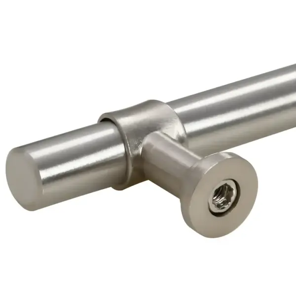 Roostevabast terasest T-kujulised kapi käepidemed, hõbedane, 10 tk, auguvahe 96 mm – 9