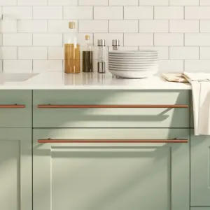 Pronksjad roostevabast terasest kapi käepidemed, ava vahe 480 mm, 20 tk