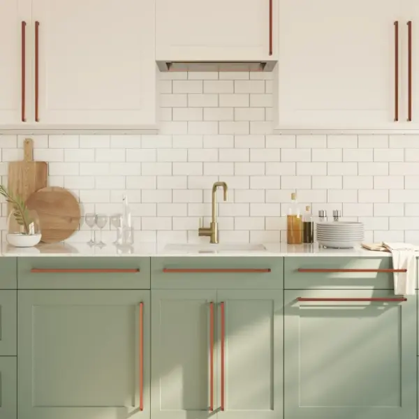 Pronksikarva roostevabast terasest kapi käepidemed, 10 tk, ava vahe 480 mm – 4