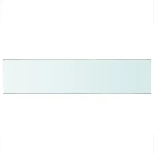 Karastatud klaasriiulid, 2 tk, läbipaistvad, 110 x 25 cm – 3