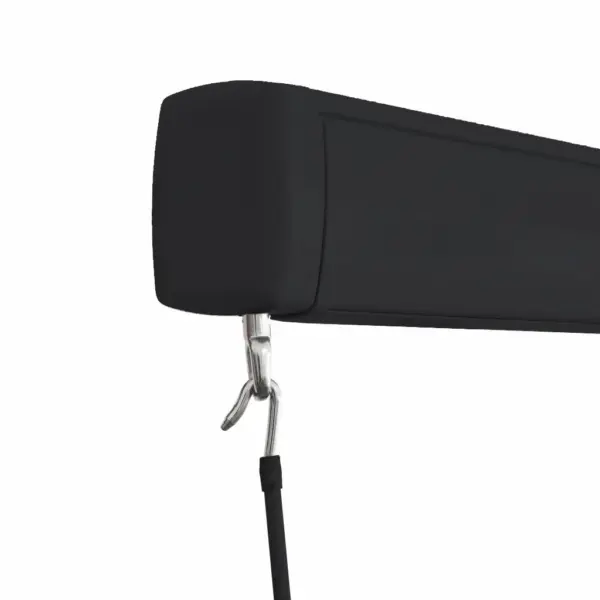 Käsitsi avatav terrassivarikatus 400 x 300 cm, sinine-valge – 6