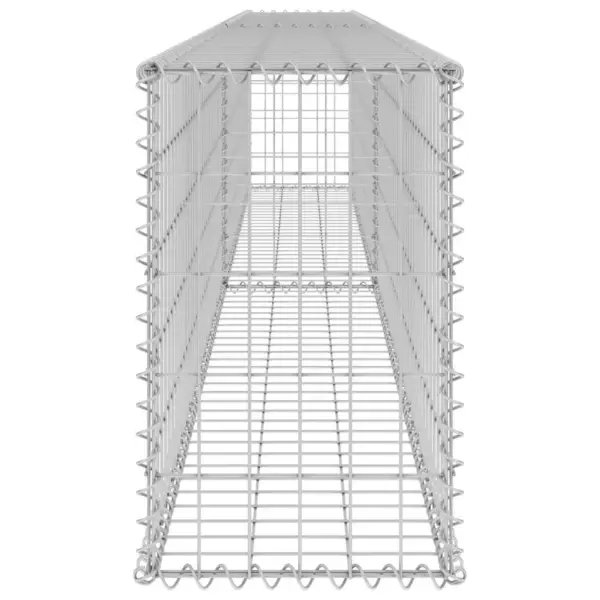 Kattega gabioonsein hõbedane tsingitud terasest, 300 x 30 x 50 cm – 5