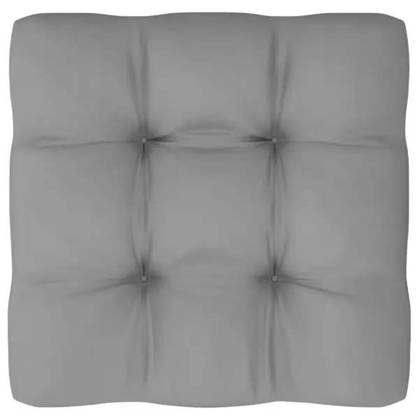 Kaubaalustest jalapink halli padjaga, valgeks immutatud männipuit, 60 x 60 x 25 cm – 7