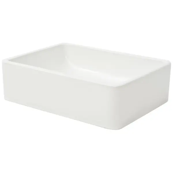 Keraamiline kapipealne valamu, valge, 41 x 30 x 12 cm – 3