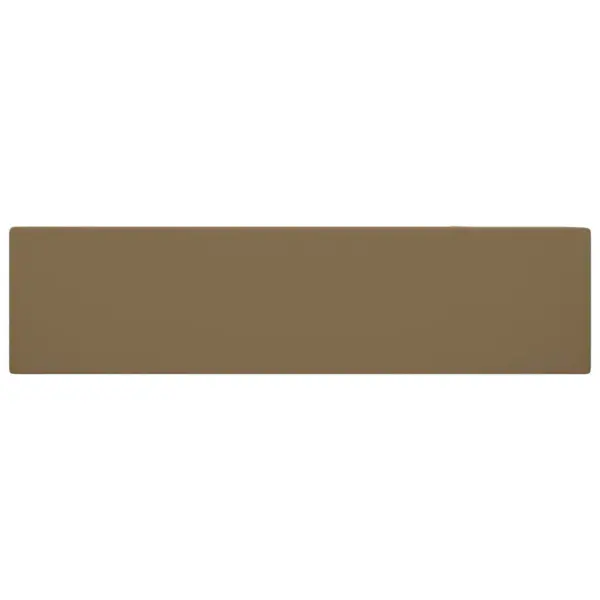 Kapipealne keraamiline vannitoavalamu ülevooluavaga, matt kreemjas, 480 x 250 x 150 mm – 4