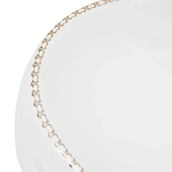 Tööpinnale paigaldatav ovaalne keraamiline valamu, valge, 59 x 40 x 15 cm – 7