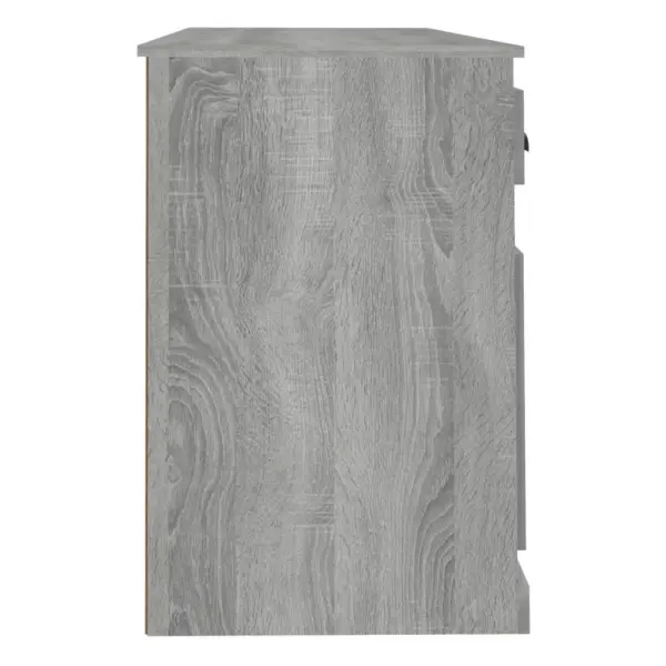 Kirjutuslaud kapiga, hall Sonoma tamm, tehispuit, 154,5 x 50 x 75 cm – 7