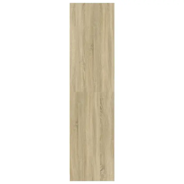 Kitsas 5-riiuliga riidekapp, Sonoma tamm, tehispuit, 30 x 50 x 200 cm – 5