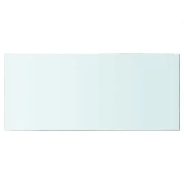 Klaasist riiuliplaat 50 x 25 cm, läbipaistev karastatud klaas – 2