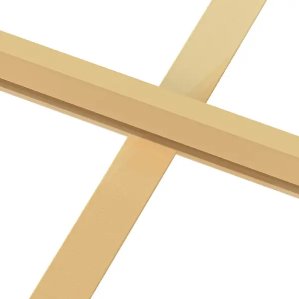 Õhuke klaasist siseuks kuldse alumiiniumraamiga, 102,5 x 201,5 cm – 8