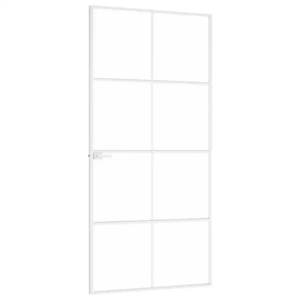 Klaasist siseuks õhukese valge alumiiniumraamiga, 93 x 201,5 cm – 4