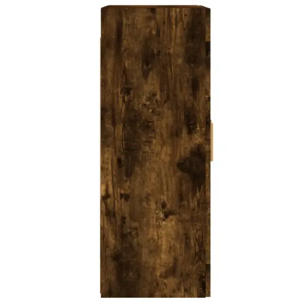 Klaasustega seinakapid 2 tk, suitsutatud tamm, tehispuit ja eukalüptipuit, 69,5 x 34 x 90 cm – 8