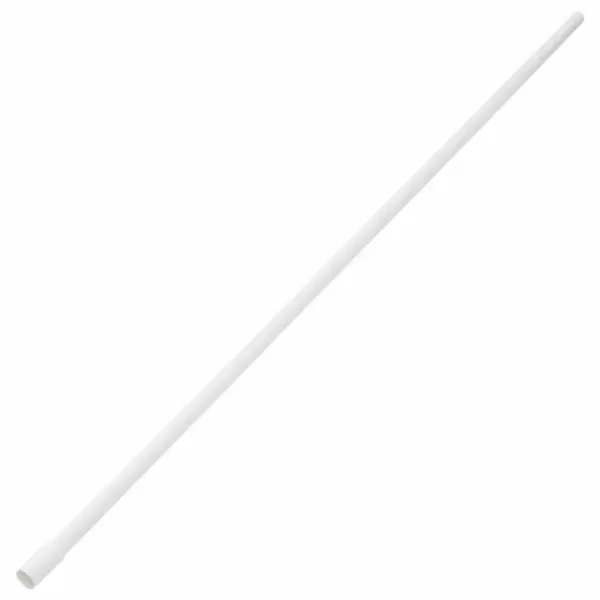 Klambritega kaablikanalite komplekt, valge PVC, Ø16 mm, 30 m – 2