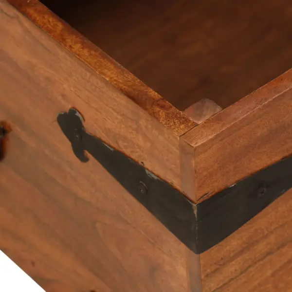 Kohvilaud hoiukastiga, meeviimistlusega akaatsiapuit, 110 x 55 x 35 cm – 8